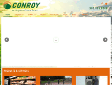 Tablet Screenshot of conroyhvac.ca